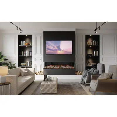 Image for Avesta: 3-Sided Electric Fireplace