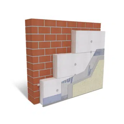 Image for P321a.de Knauf WARM-WALL Basic with mineral plastersystem