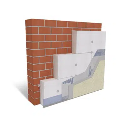 afbeelding voor P321a.de Knauf WARM-WALL Basic with mineral plastersystem