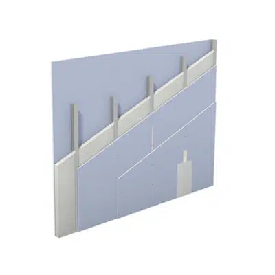 afbeelding voor W161.de Knauf FB4 - Bullet-resistant partition