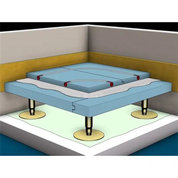 F183.de Knauf Integral GIFAfloor FHBplus Clima - heating panelled access floors double-layer