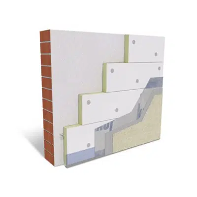 Image for P327a.de Knauf WARM-WALL PF Slim with mineral plastersystem