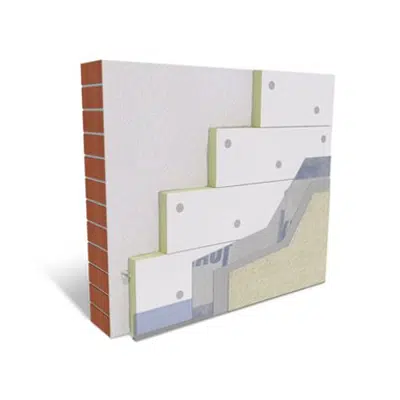 afbeelding voor P327a.de Knauf WARM-WALL PF Slim with mineral plastersystem