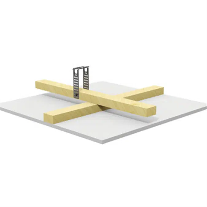 D111.de Knauf Plattendecke Holz-Unterkonstruktion