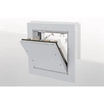 Imagem para E139.de Knauf alutop Access Panel SYSTEM radiation protection Safeboard - Access panel for the Knauf Radiationsystems with Safeboard}