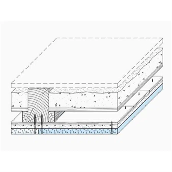 D150A.de Knauf Wood Beamed Ceiling System for old construction - direct install