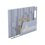 w116.de – knauf metal stud partition – double metal stud frame, single/double-layer cladding 