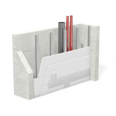 изображение для W629.de Knauf Installation Shaft Wall – Stud construction with CW double profiles