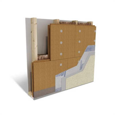 Image for P336a.de Knauf WARM-WALL Natur S with mineral plastersystem