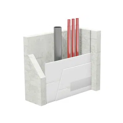 billede til W628A.de Knauf Installation Shaft Wall – Free spanning