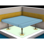 f181.de knauf integral gifafloor sheet-panelled access floors single-layer gifafloor fhb