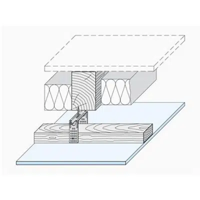 Image for D151.de Knauf Wood Beamed Ceiling System - Wood frame