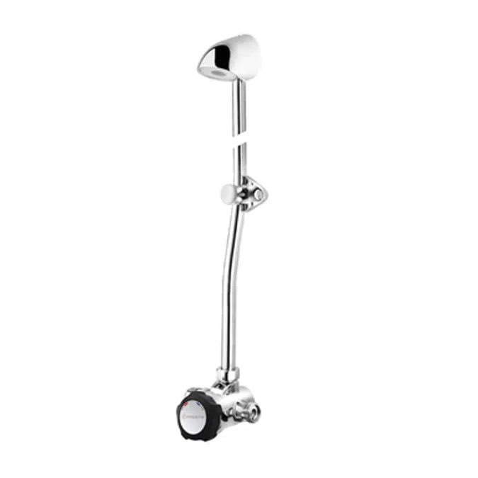 ALPA 80 Shower Tap with antivandal sprayer and drain valve