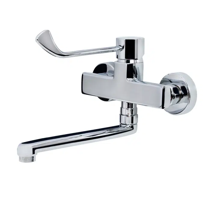 AROHA Gerontological wall washbasin tap