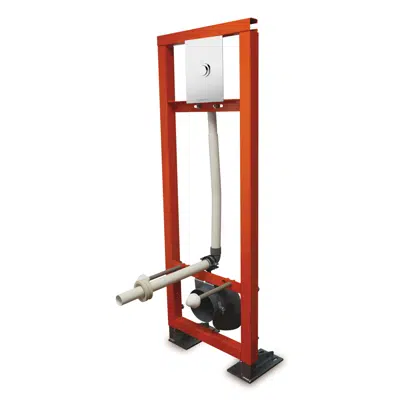 Image for Self-supporting frame support for WC with mechanical flush XT IE 2D