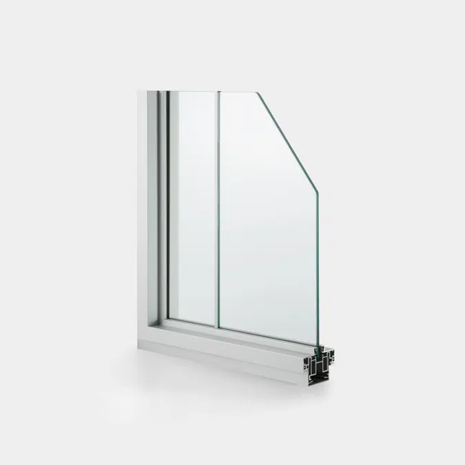 Divilux-Metrica D1-single glass partition_104mm thickness