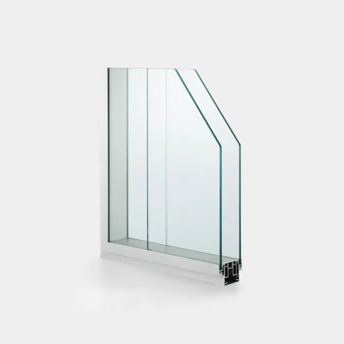 Divilux-Metrica D2-double glass partition_104mm thickness