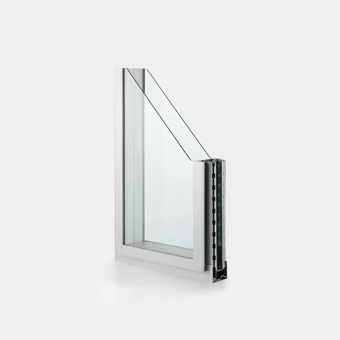 Divilux Metrica V double glass partition wall