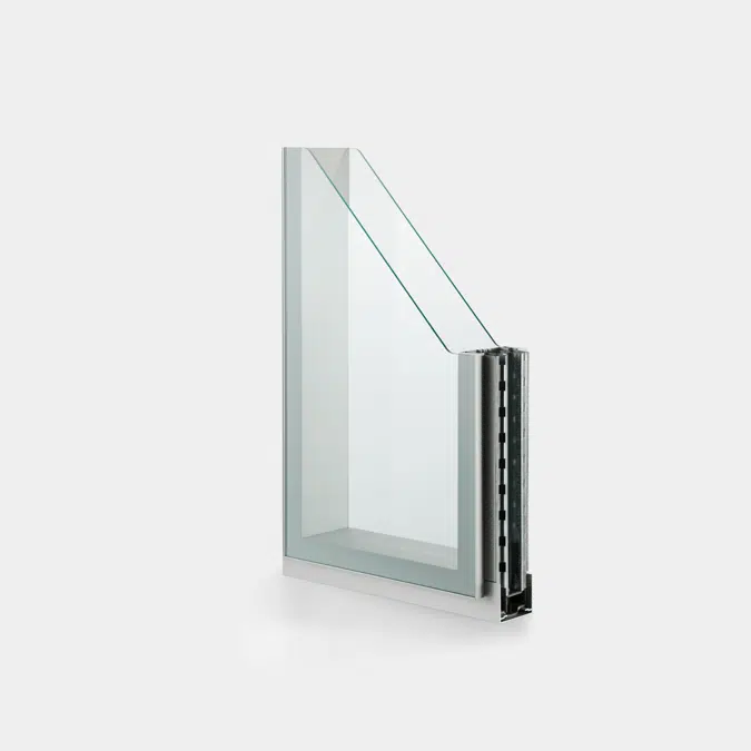 Divilux-Metrica S-double glass partition_104mm thickness