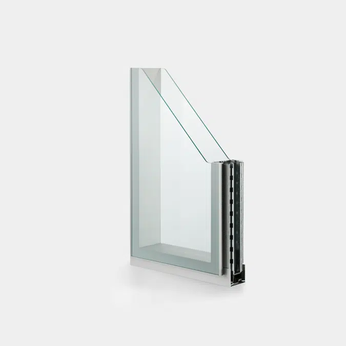 Divilux Metrica S double glass partition wall