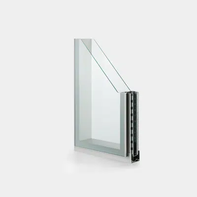 Image for Divilux-Metrica S-double glass partition_104mm thickness