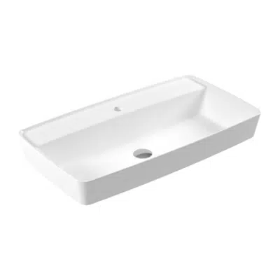 Image for Rita Countertop Slim Washbasin RT42