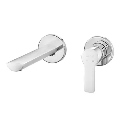 afbeelding voor Luna Concealed Basin Mixer Surface Mounted Group - Double Rosette