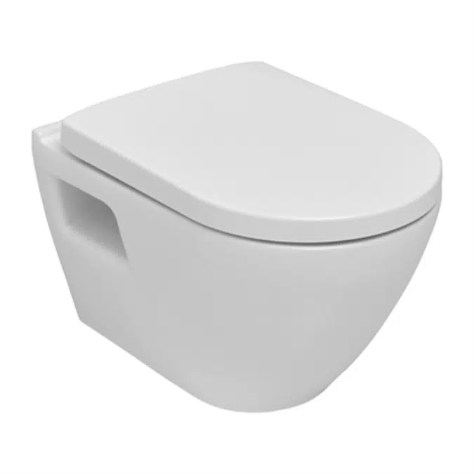 Smart Rimless Wall Hung WC Pan Hygiene+  SM26