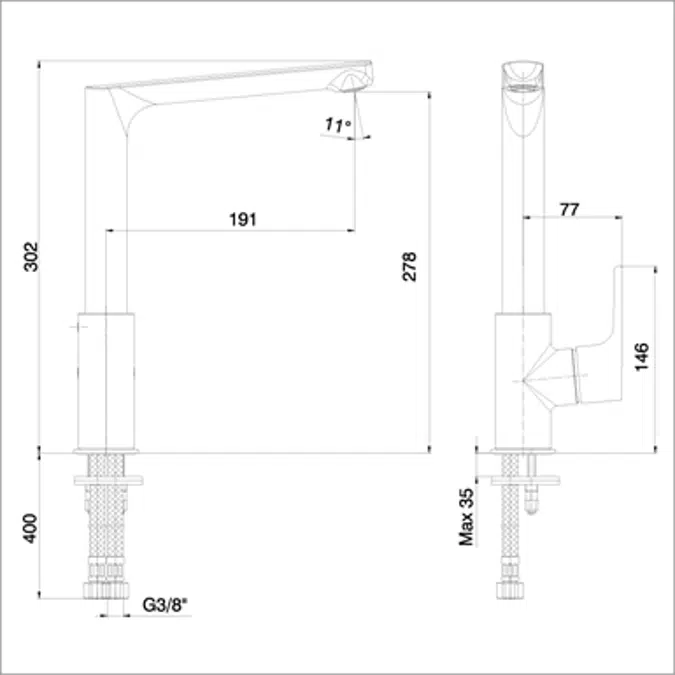 Luna Kitchen Mixer