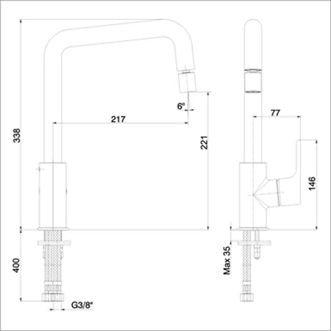 Luna Kitchen Mixer