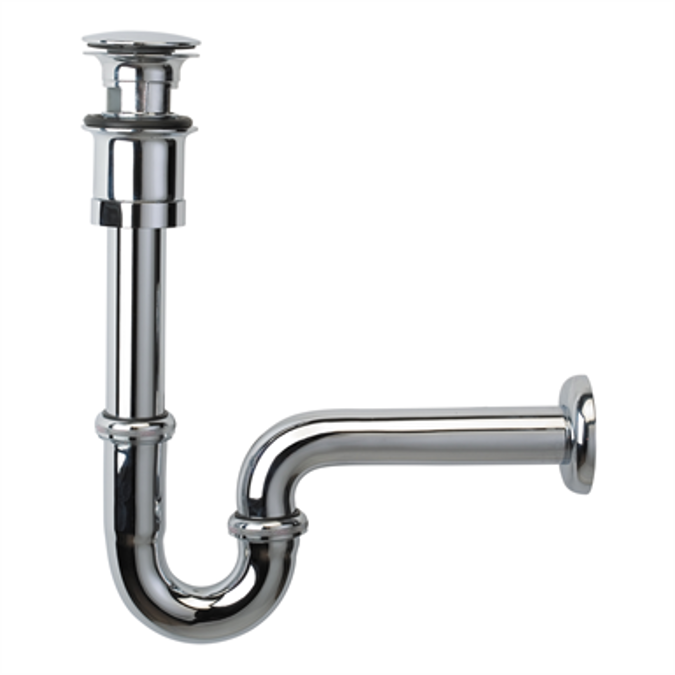 BIM objects Free download! Minimal UTrap for Basin / Sink BIMobject