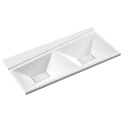 画像 4life Double Washbasin  FL32