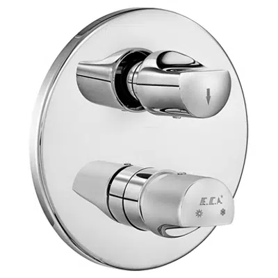 Image for Myra Concealed Bath Mixer Surface Mounted Group