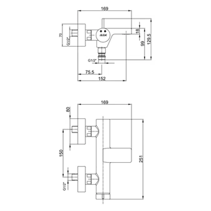Purity Bath Mixer