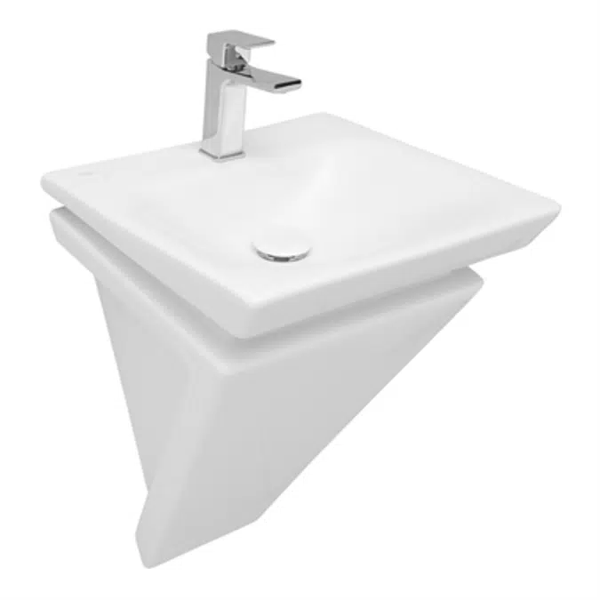 4life Monoblock Wall Hung Washbasin FL37