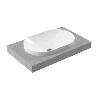 Image for Sapphire Countertop Built-in Slim Washbasin SP33