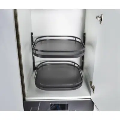 kuva kohteelle HAFELE Storage Fittings Turn Tray TurnMotion II