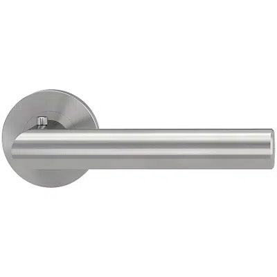 HAFELE Wooden Swing Door Lever Handle WC LEV HDL SET8 STST 이미지