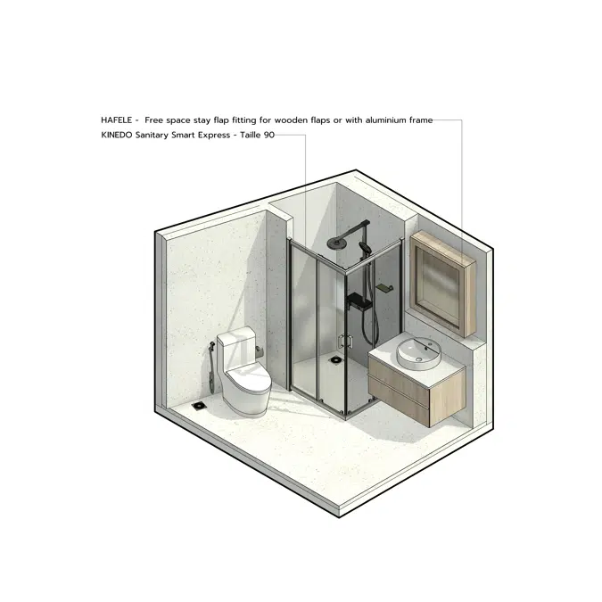 Odd floor plan Series Toilet