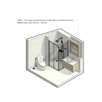 kuva kohteelle Odd floor plan Series Toilet