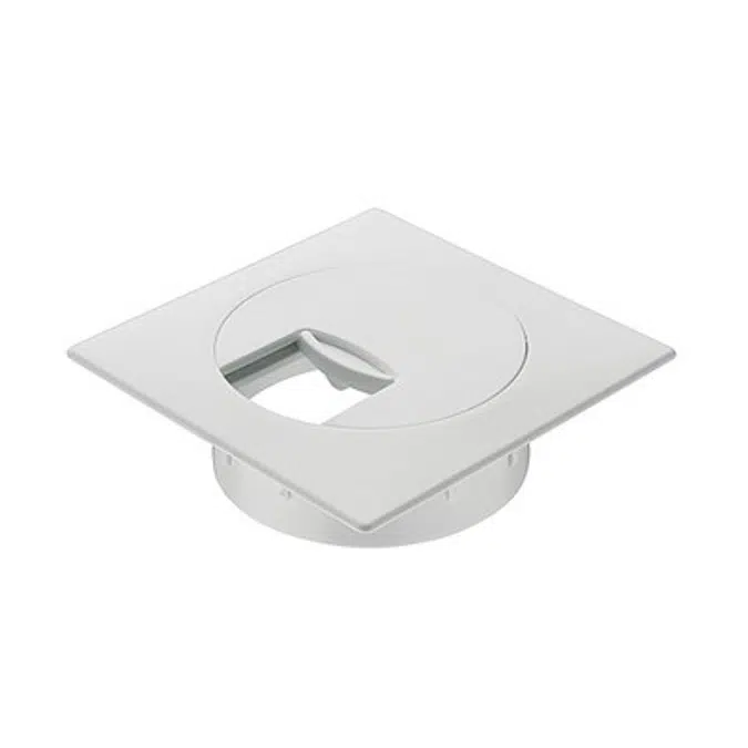 HAFELE Cable Outlets Plastic Square80x80 or 100x100mm