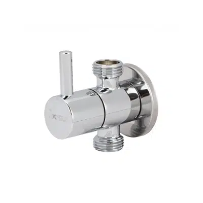 Image for HAFELE Round dual stop valve 589.25.973