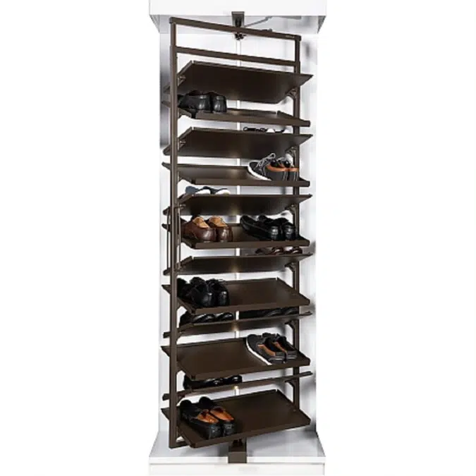 Hafele pull outlet out shoe rack