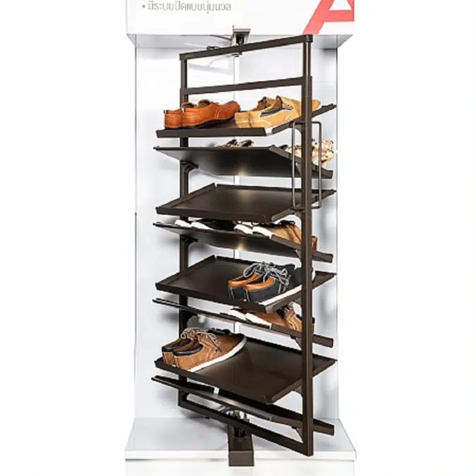 Hafele pull out shoe on sale rack