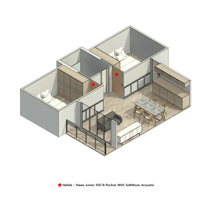 1-Bedroom Apartment 50 Sqm Series #2
