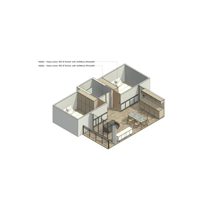 1-Bedroom Apartment 50 Sqm Series #2