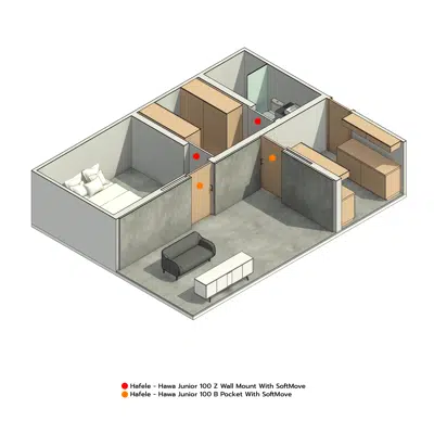 1-Bedroom Apartment 50 Sqm Series #4 이미지