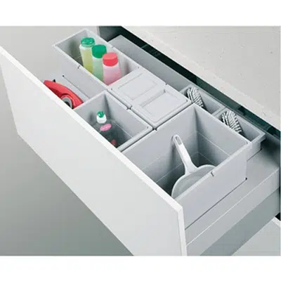 HAFELE Waste Bins Inserting into pull out systems Hailo Separato Matrix Box图像