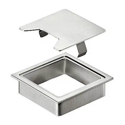 imagen para HAFELE Cable Outlets Stainless Steel Square