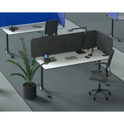 kép a termékről - HAFELE Screens and Partition Walls Desk Panel